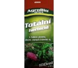 AgroBio Total Herbizid zur Abtötung von Unkräutern, Bäumen, alten Rasenflächen 100 ml