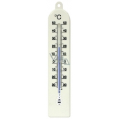 Schneider Thermometer Plastik II Interieur, Kunststoff, weiß, 240 x 48 mm