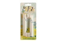 Jack N Jill BIO Buzzy Bürste extra weicher Ersatzkopf für elektrische Zahnbürste Buzzy Bürste 2-teiliges Paket für Neugeborene