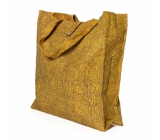 Albi Eco Tasche aus waschbarem Faltpapier - gelb 37 cm x 37 cm x 9,5 cm