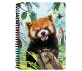Prime3D Notebook A5 - Panda Red 14,8 x 21 cm
