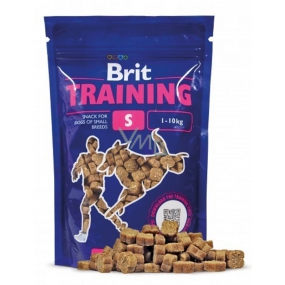 Brit Training Snack Ergänzungsfuttermittel für erwachsene Hunde kleiner Rassen 1 - 10 kg S 100 g