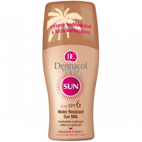 GESCHENK Dermacol Sun SPF6 wasserdichtes erweichendes Sonnenschutzspray 200 ml