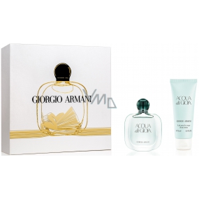 Giorgio Armani Acqua di Gioia parfümiertes Wasser für Frauen 30 ml + Körperlotion 75 ml, Damen Set