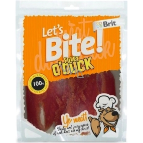 Brit Lets Bite Duck Brustfilets behandeln für Hunde 400 g