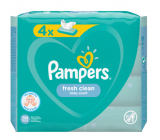 Pampers Fresh Clean Feuchttücher für Kinder 4 x 52 Stück