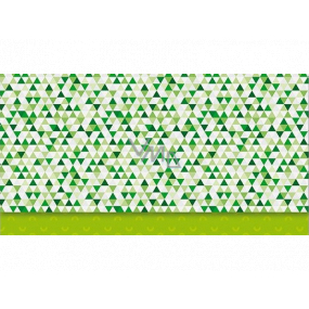 Nekupto Grußkarte Geldumschlag Grün 116 x 220 mm