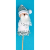 Santa Figur weiße Aussparung 8 cm + Spieße