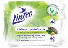 Linteo Satin angefeuchtetes Toilettenpapier mit Eichenrinde 60 Stück