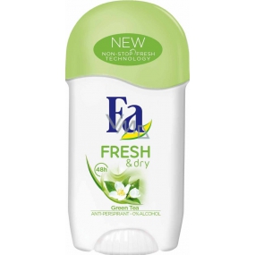 Fa Fresh & Dry Grüntee Antitranspirant Deodorant Stick für Frauen 50 ml