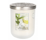 Heart & Home Weißer Tee und Eukalyptus Soja-Duftkerzenmedium brennt bis zu 30 Stunden 110 g