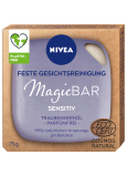 Nivea MagicBar čisticí pleťové mýdlo s olejem z hroznových jadérek pro citlivou pleť 75 g
