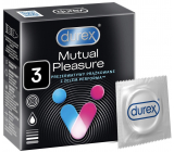 Durex Mutual Pleasure Rändelkondom mit Vorsprüngen, Nennbreite: 56 mm 3 Stück