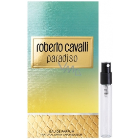 Roberto Cavalli Paradiso parfümiertes Wasser für Frauen 1,2 ml mit Spray, Fläschchen