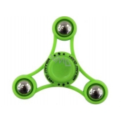 Zappeln Spinner Gyro mit Bällen Anti-Stress-Gadget grün 6,5 x 6,5 cm