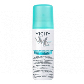 Vichy Anti Spuren 48h Deodorant Antitranspirant Spray gegen übermäßiges Schwitzen hinterlässt keine Spuren auf Kleidung Unisex 125 ml