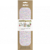 Apli Cut & Patch Papier für Servietten-Technik Sterne glänzend 30 x 50 cm 3 Stück