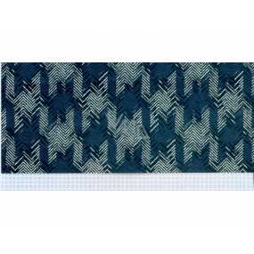 Nekupto Grußkarte Geldumschlag Blau 116 x 220 mm