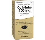 Vitabalans Coffi Tabs Tabletten, die Koffein enthalten, stimulieren und stimulieren den Körper 100 Tabletten