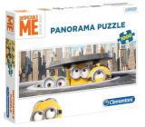 Clementoni Panoramatické puzzle Mimoni v New Yorku 1000 dílků, doporučený věk 9+